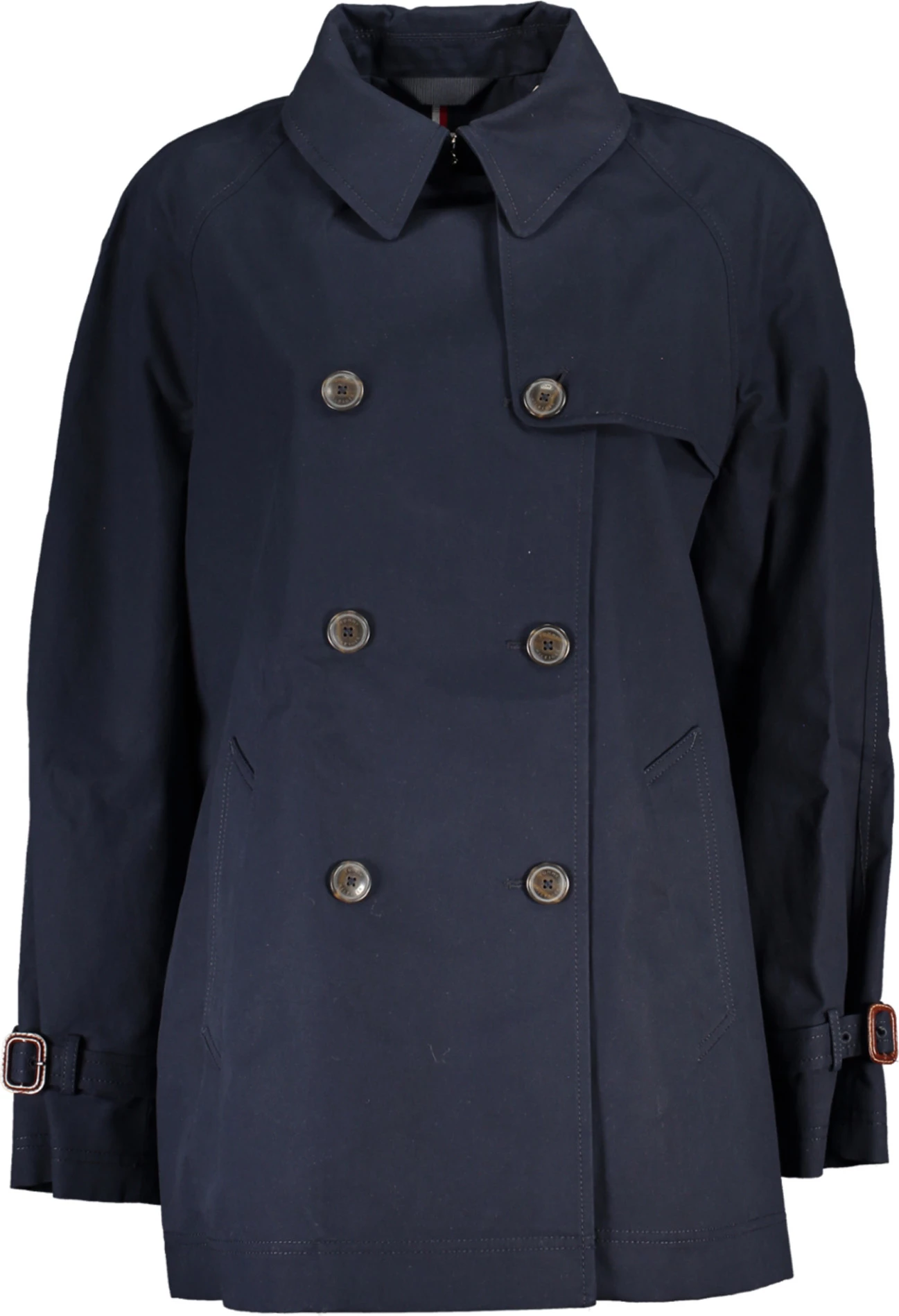 Trenchcoat për femra TOMMY HILFIGER, blu