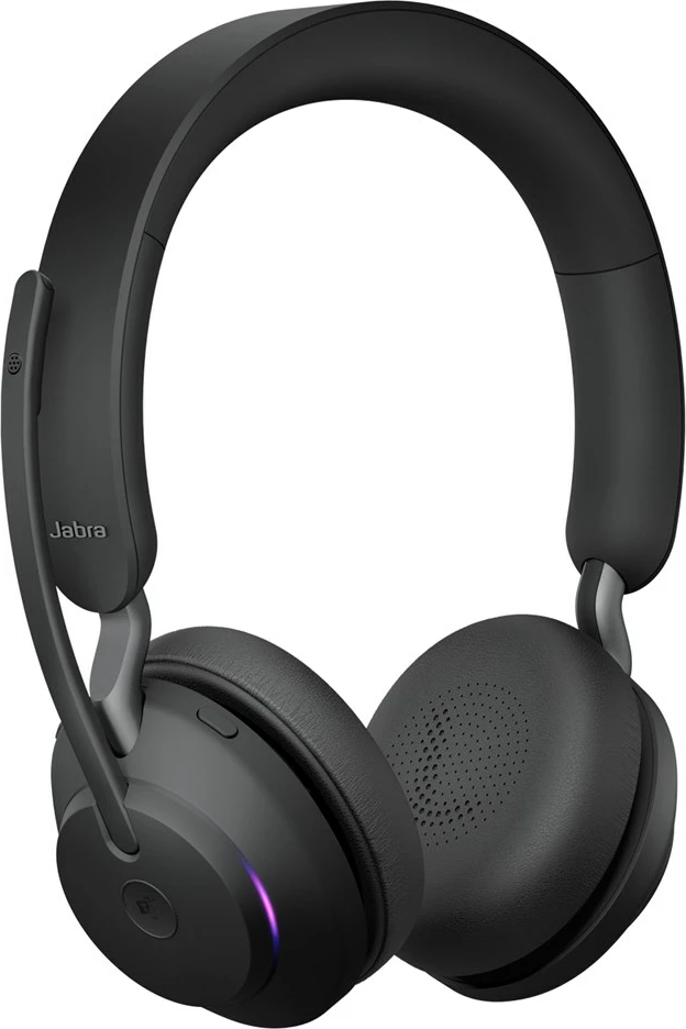Kufje Jabra Evolve2 65 wireless, binaurale, Bluetooth, USB Type-A, e zezë