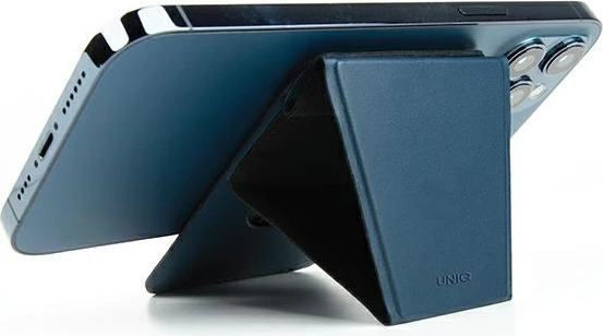 Mbështjellës magnetik për telefon UNIQ Lyft, mbajtës kartelash, Blu