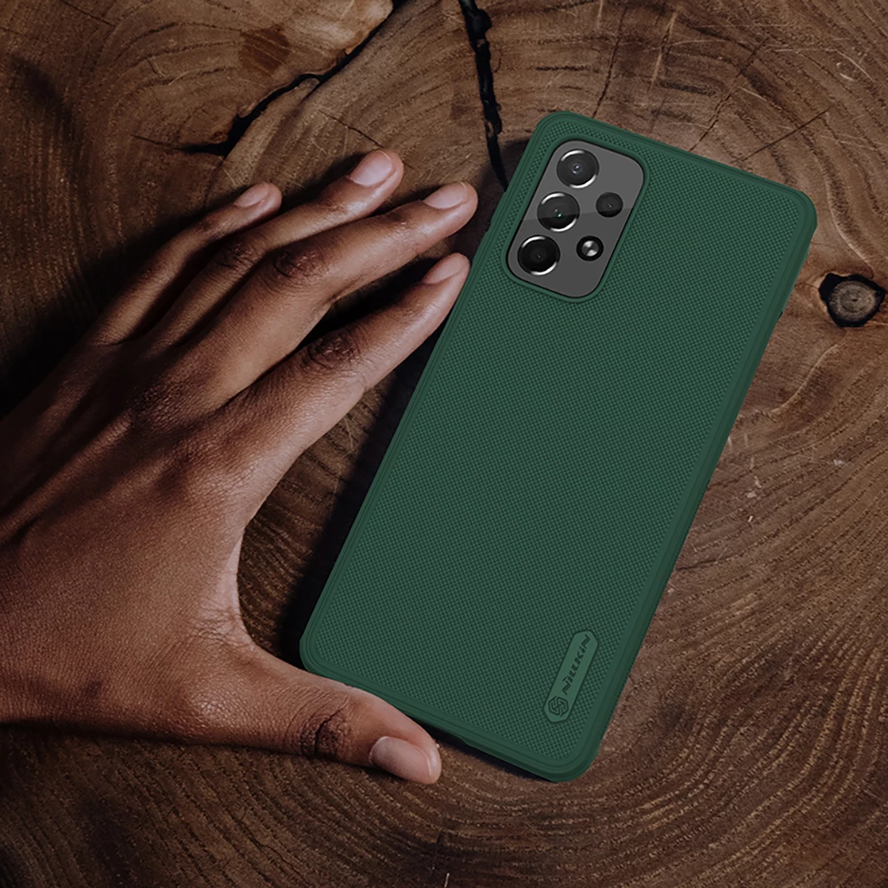 Mbështjellës Nillkin Super Frosted Shield Pro për Samsung Galaxy A73, i gjelbër