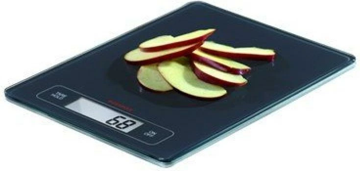 Peshore kuzhine, Soehnle Page Profi (67080) 15 kg, digjitale, xham, ndarje 1 g, funksion HOLD, g/lb, e zezë