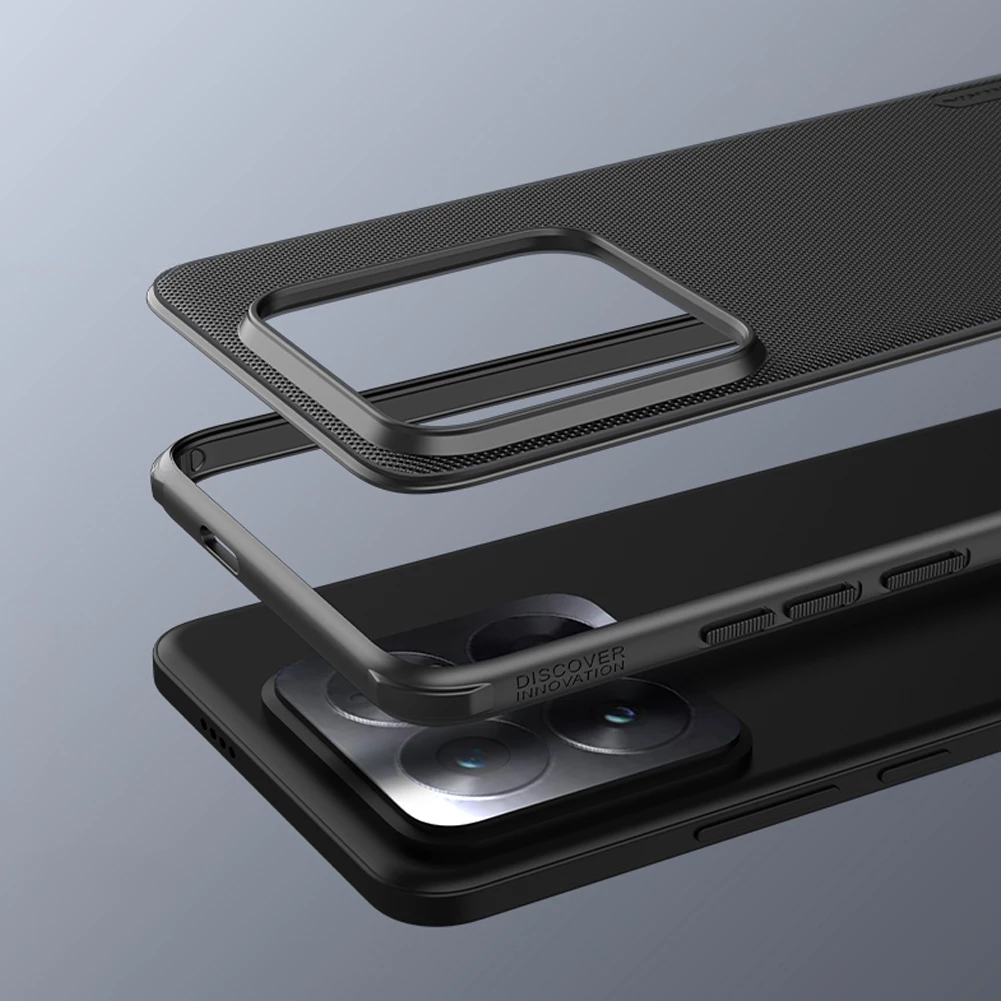 Mbështjellës Nillkin Super Frosted Shield Pro për Xiaomi 14 Pro, i zi