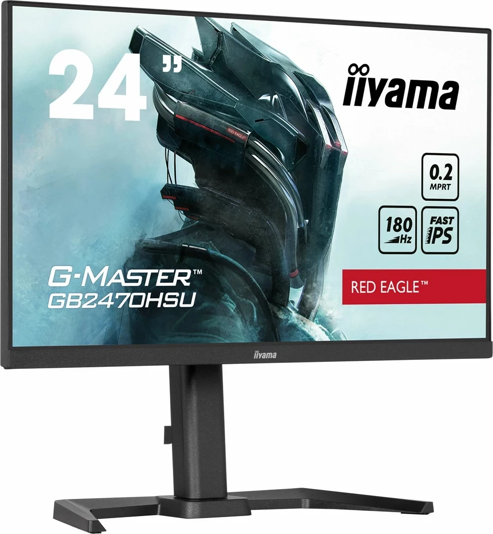 Monitor iiyama G-MASTER GB2470HSU-B6, 23.8", Full HD, LCD, 180 Hz, i zi