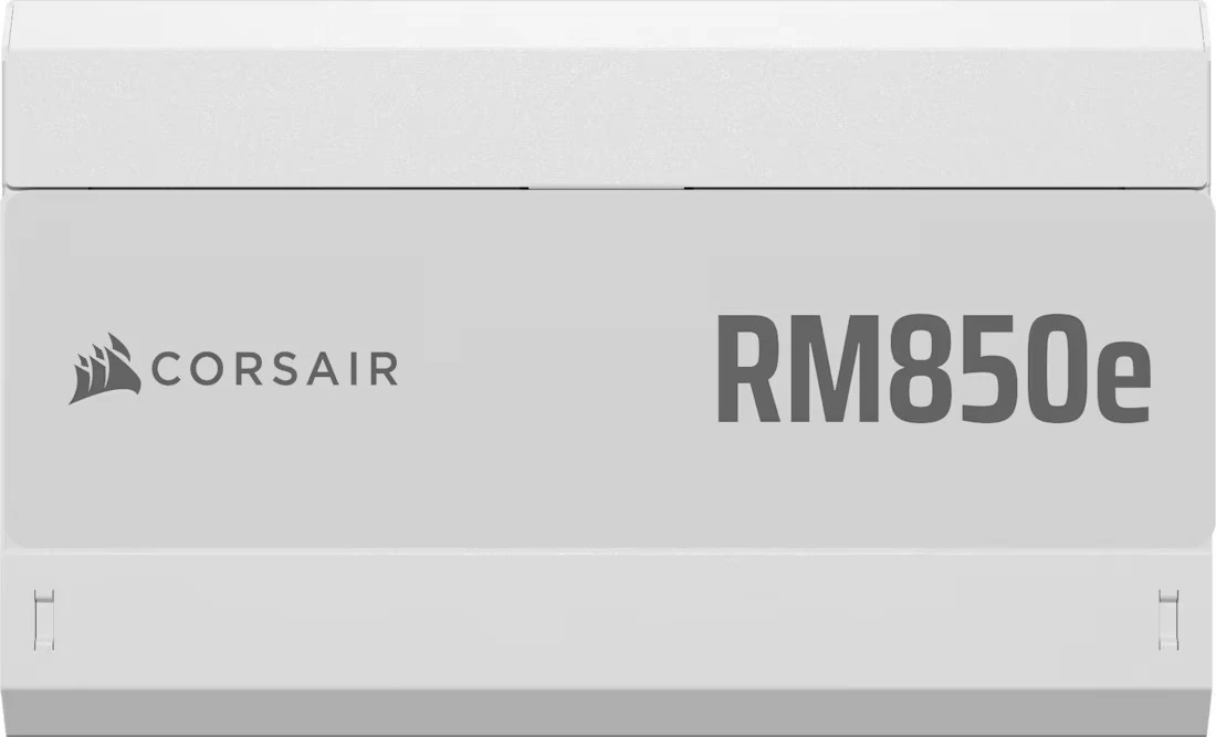 Kasë Corsair RM850e, 850 W, modular, ATX 3.1, e bardhë