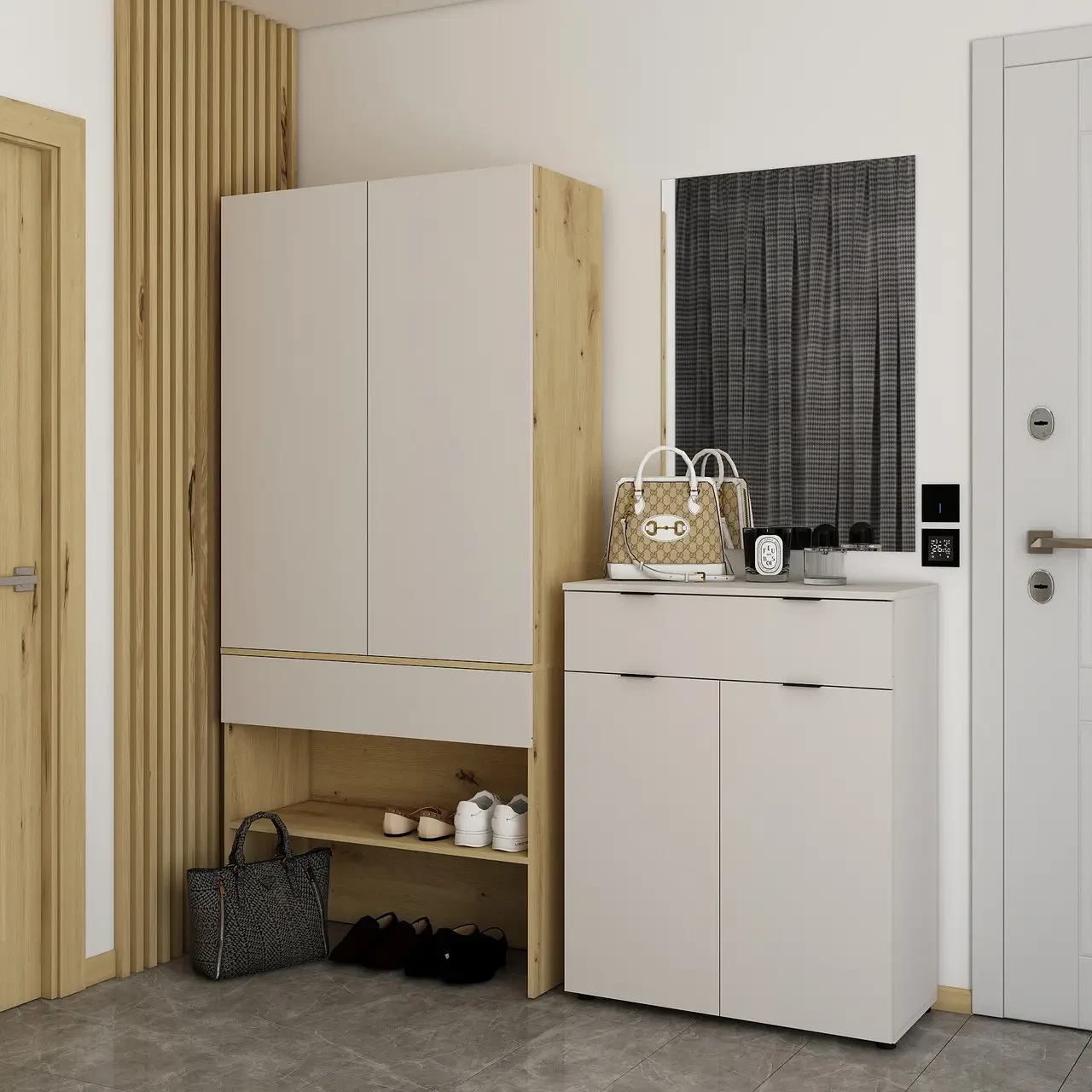 Dollap për paradhomë Cotton