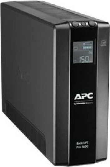 UPS APC BR1600MI Back-UPS Pro 1600VA, 8 dalje, AVR, LCD, USB 2.0, e zezë