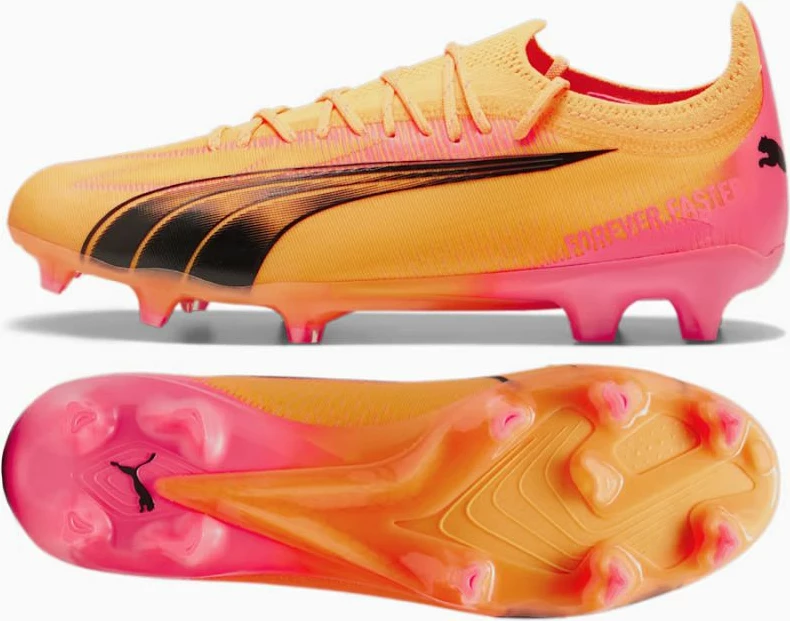 Atlete për futboll për meshkuj Puma, të portokallta