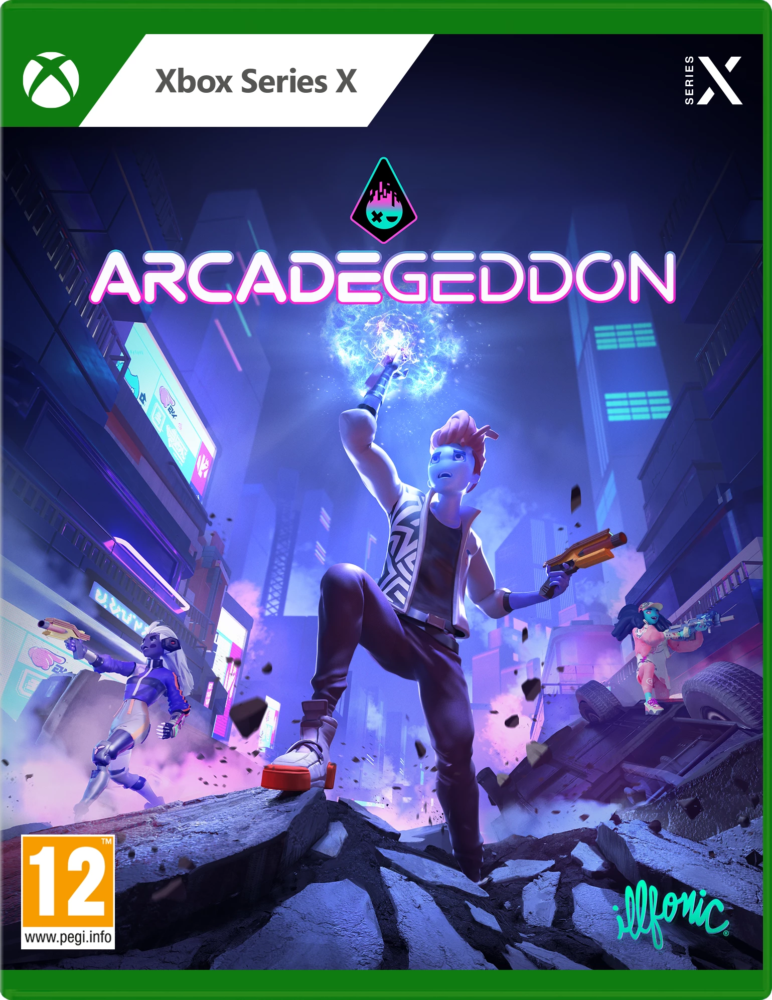 Video lojë Nighthawk Interactive Arcadegeddon për Xbox Series X & Xbox One (PEGI 12)