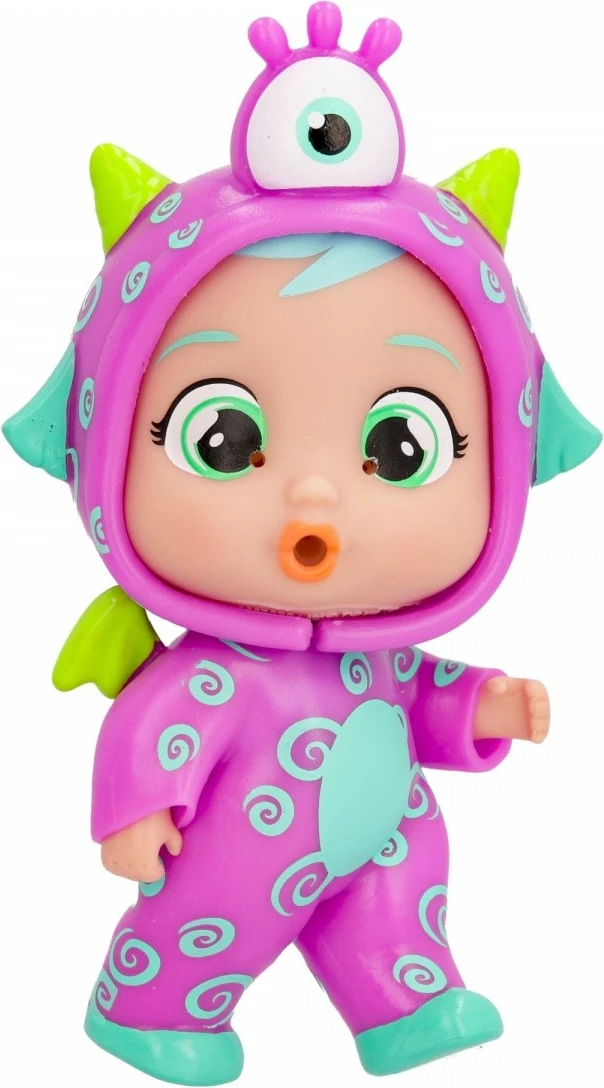 Kukull Cry Babies Stars Jumpy Monsters Fuzz, Tm Toys, IMC913653, plastikë, me aksesorë