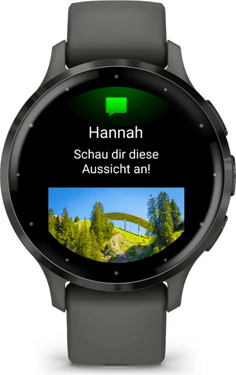 Smartwatch Garmin Venu 3S, AMOLED, 1.2", GPS, Gri