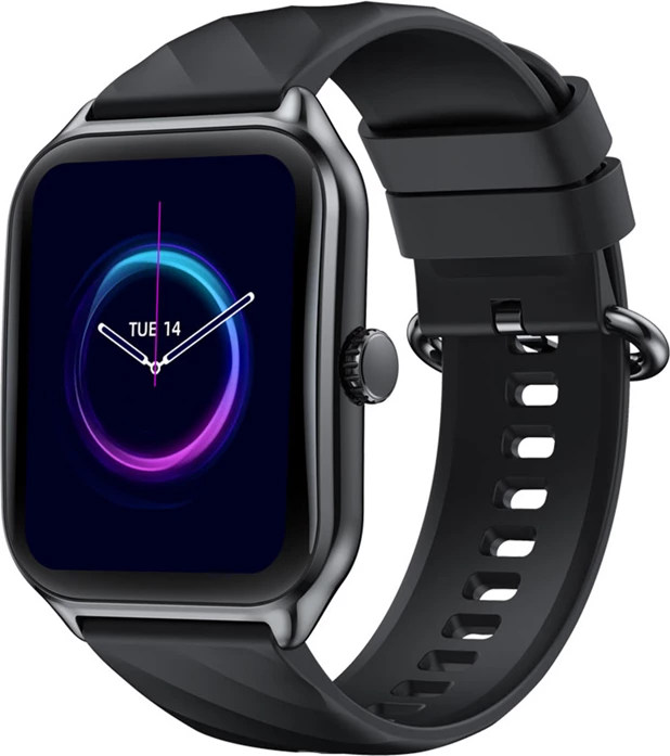 Smartwatch, Zeblaze, GTS 4, 1.94" AMOLED AOD, Bluetooth 5.3 thirrje, IP68, e zezë