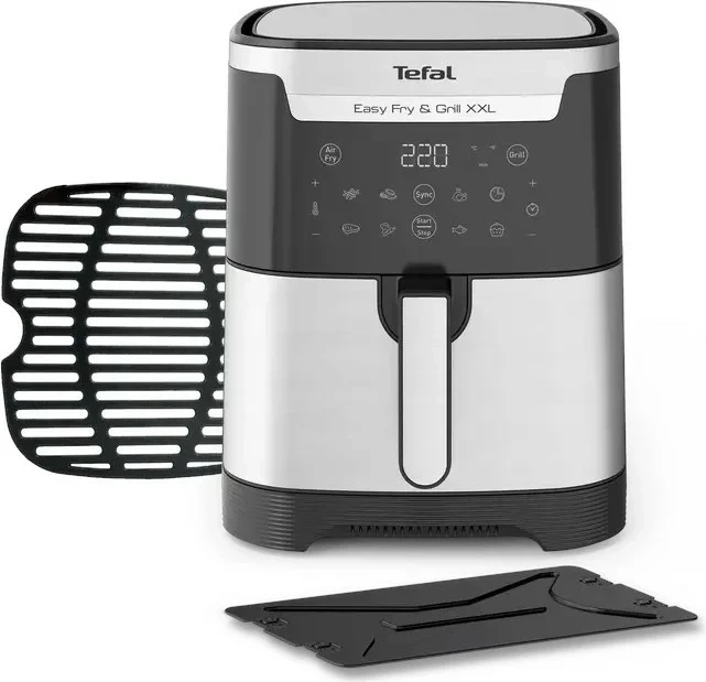 Frytkownica Tefal Easy Fry & Grill XXL, 6.5L, 1830W, e zezë-argjendtë