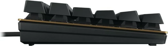 Tastierë mekanike Cherry KC 200 MX, USB, QWERTZ, e zezë, bronz