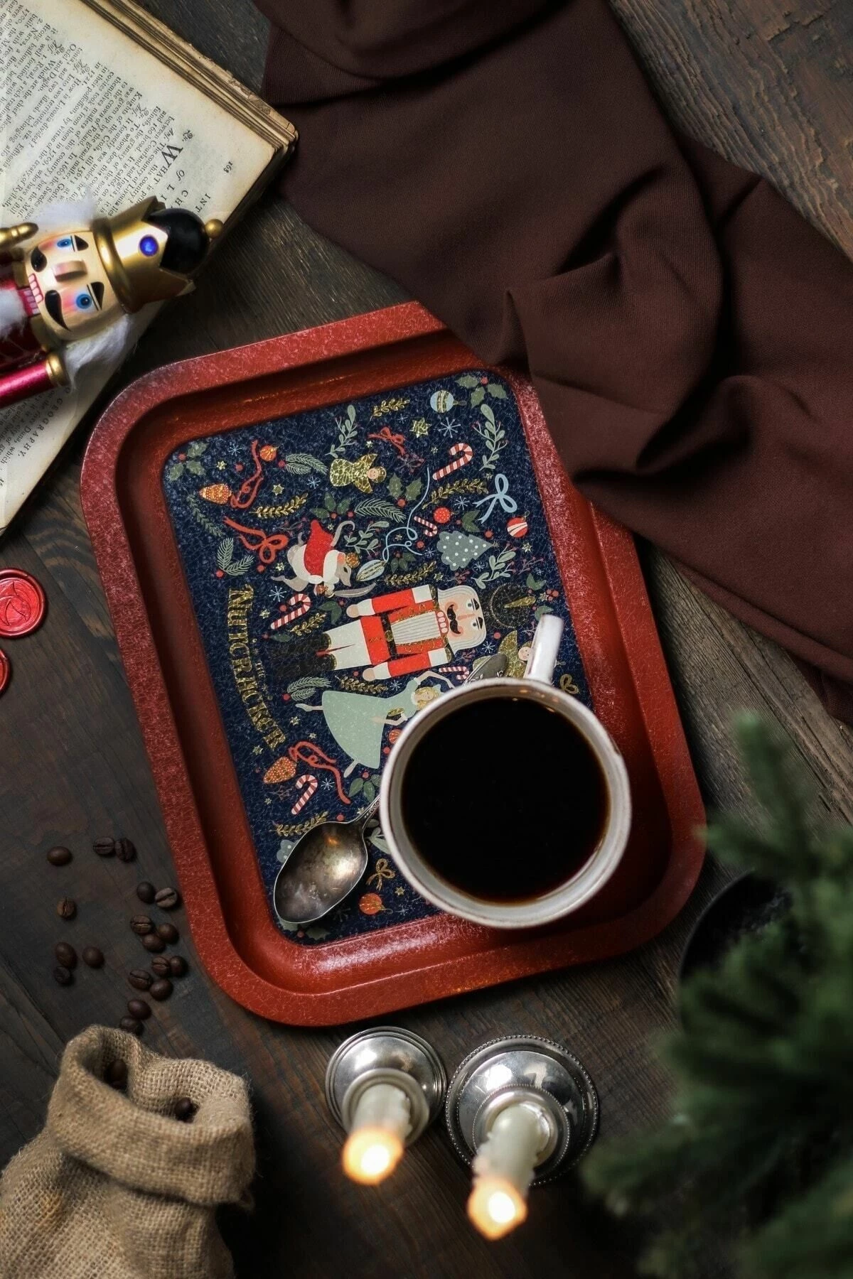 Tabaka metalike shumëngjyrëshe, Hermia Concept, EE161V1, 23.3x30.7cm