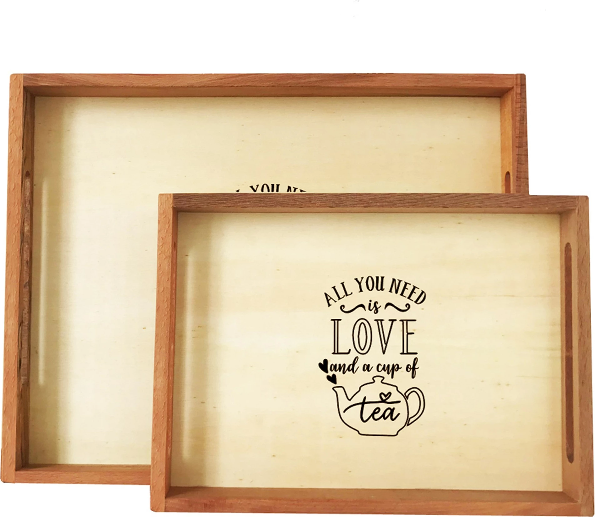 Set tabakash druri Hermia Concept, natyrale, UP01268