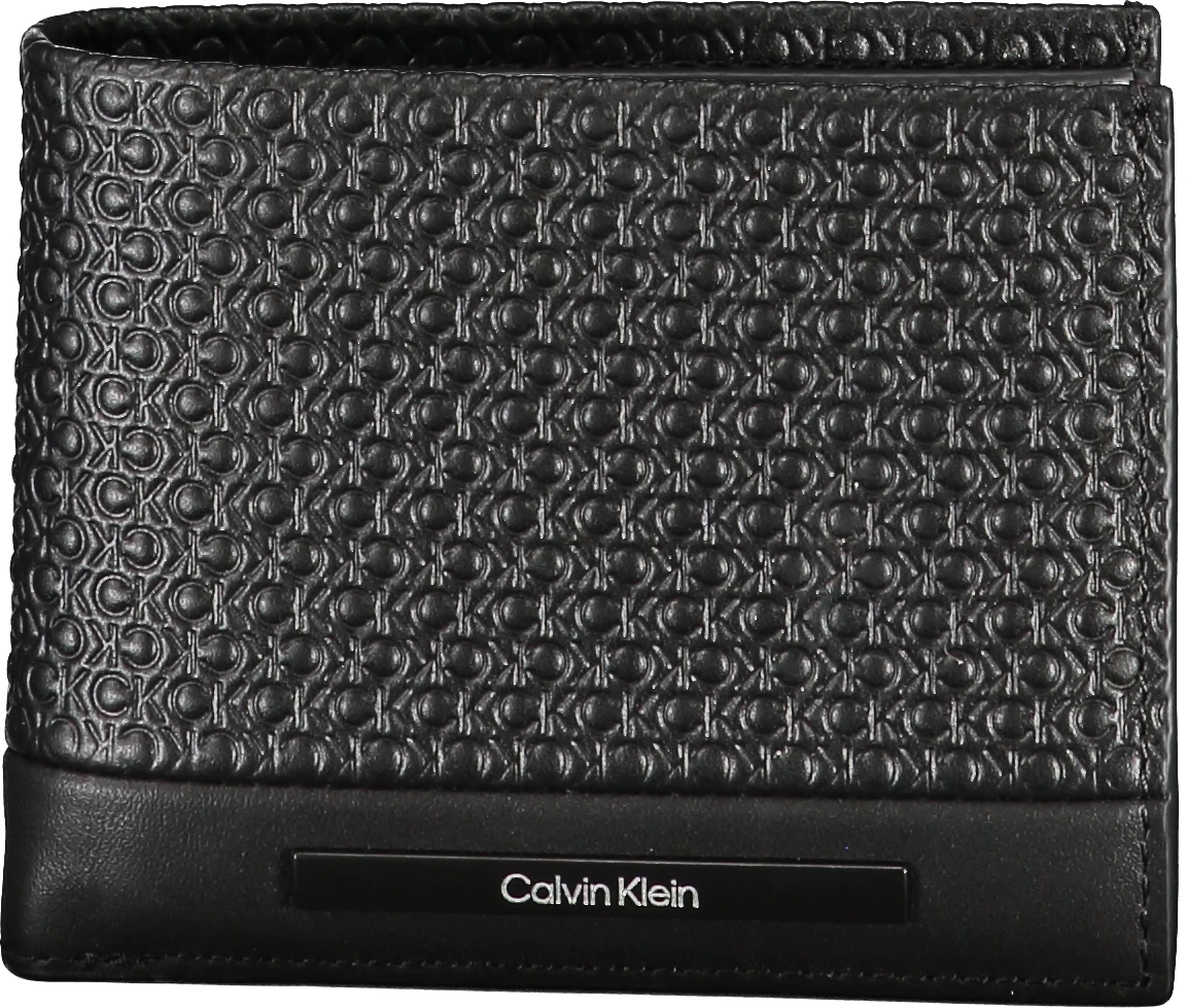 Portofol për meshkuj CALVIN KLEIN, i zi