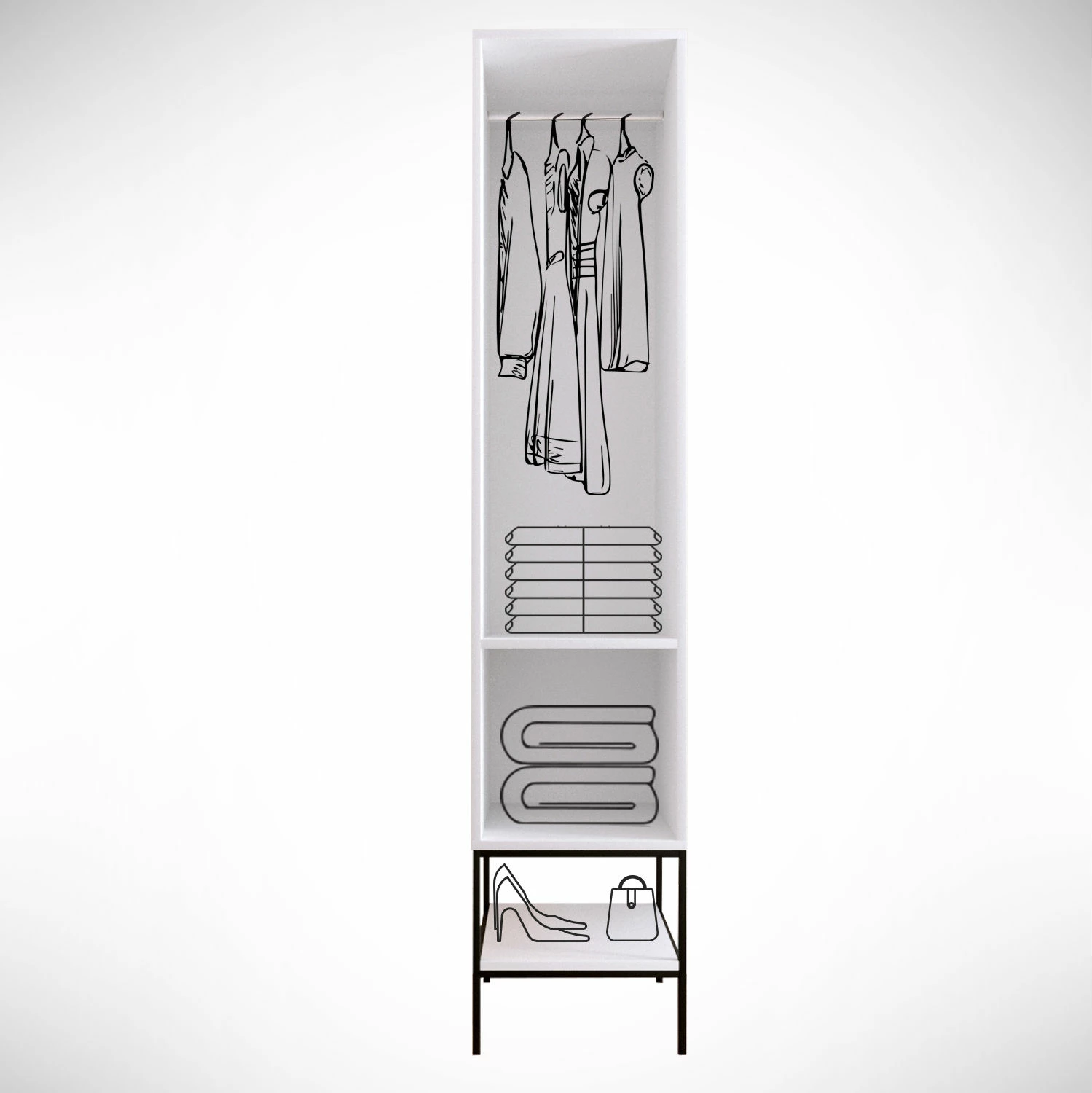 Dollap Hanah Home, Martin 1, i bardhë