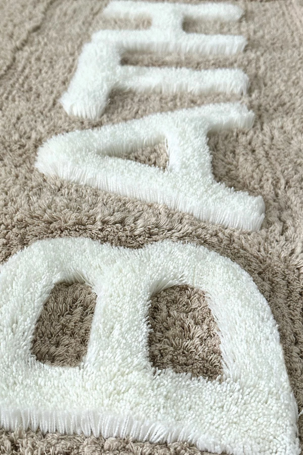 Tapet për banjo, pambuk, ngjyrë bezhë, Mijölnir, Cotonel