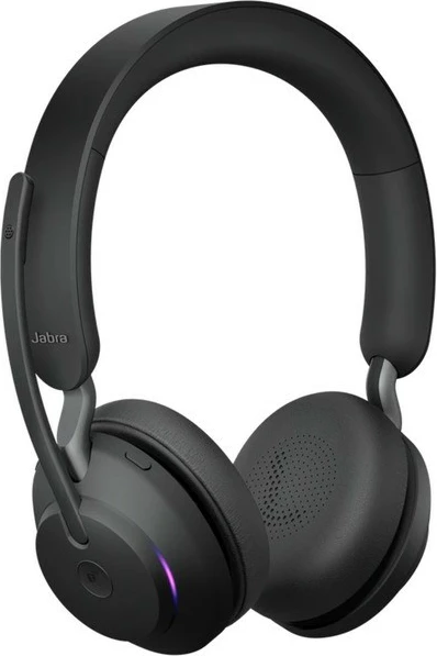 Kufje Jabra Evolve2 65 USB-A MS Stereo, Wireless, Office/Call center, 20 - 20000 Hz, 176.4 g, Black