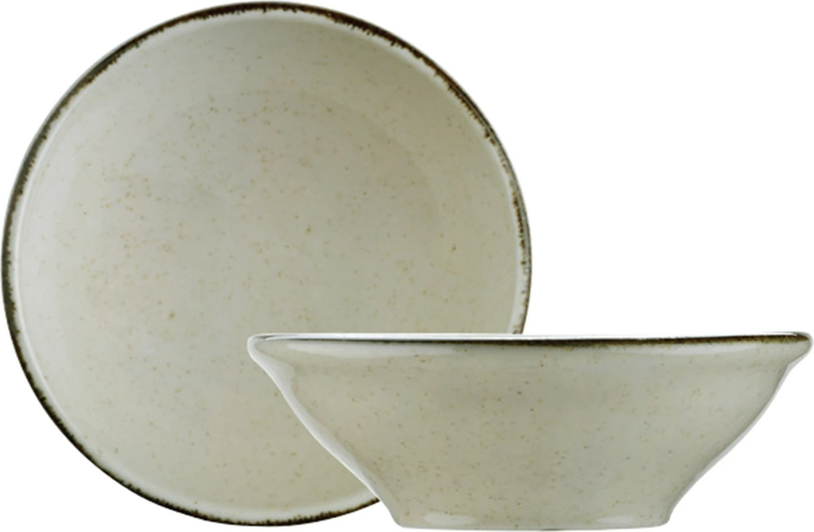 Set darke prej porcelani, 24 pjesë, Hermia, CXEO24Y2730P02, ngjyrë kanelle