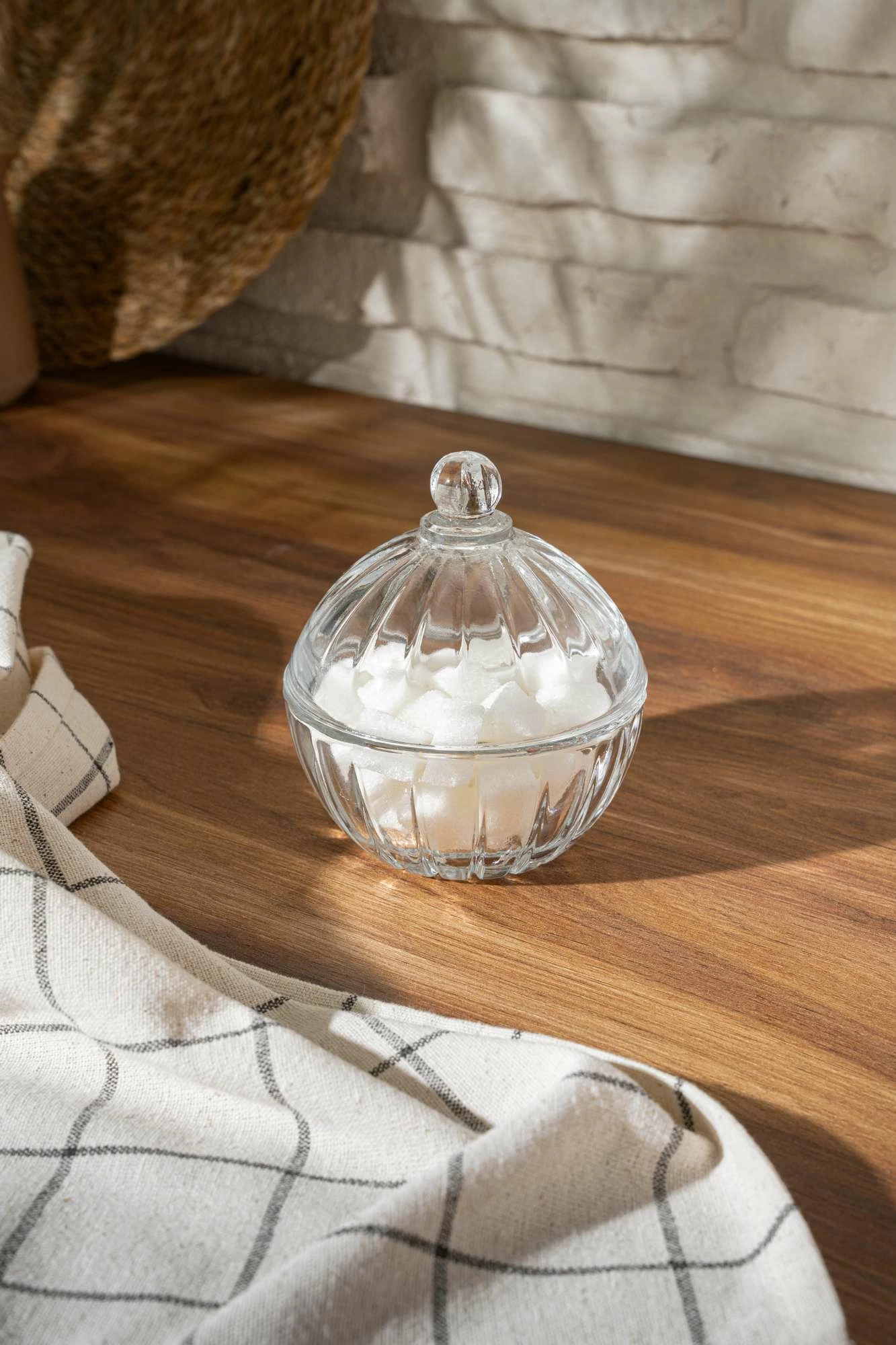 Enë qelqi për sheqer, transparente, Hermia Concept, SR7388GCL