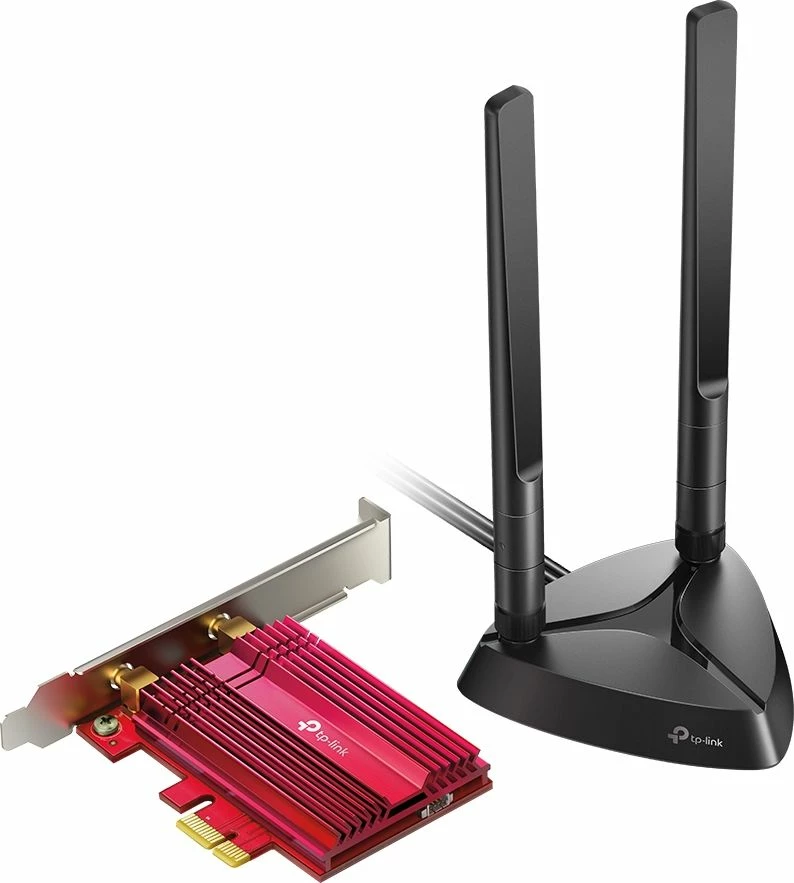 Kartelë rrjeti Wi‑Fi TP-Link Archer TX3000E AX3000 PCIe, 2402 Mbps, Bluetooth 5.0
