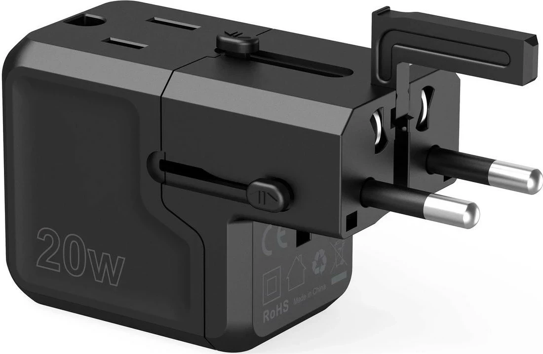 Karikues Choetech PD6038, 1x USB-C, 1x USB-A, i zi