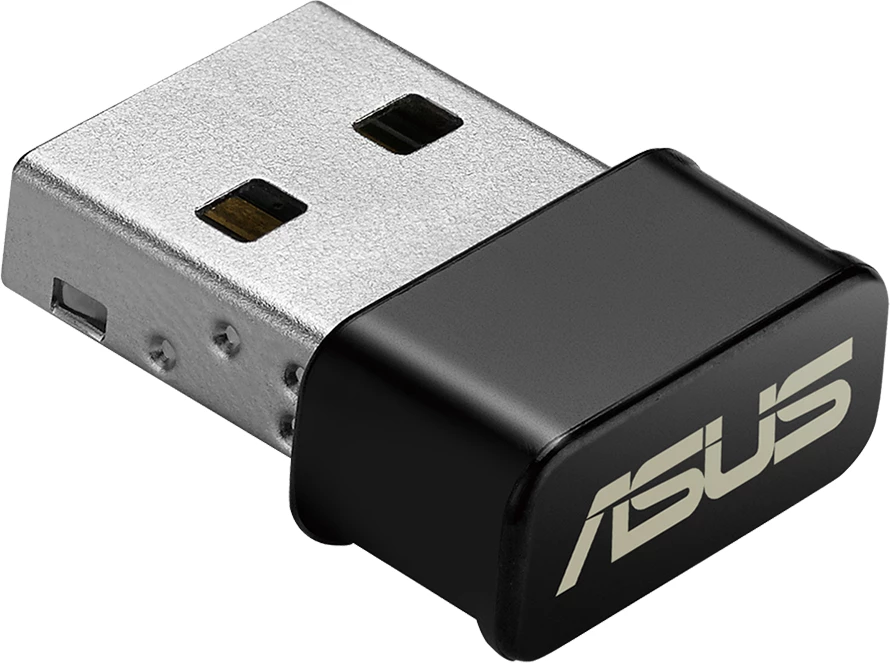 Adapter Wi‑Fi USB ASUS USB-AC53 Nano AC1200 Dual-Band, WPA3, i zi