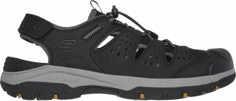 Sandale për meshkuj Skechers, të zeza [Madhësia: 42.5]