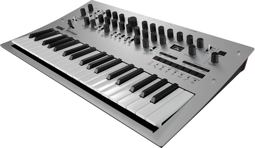 Sintetizator KORG Minilogue, Analog, Argjendtë