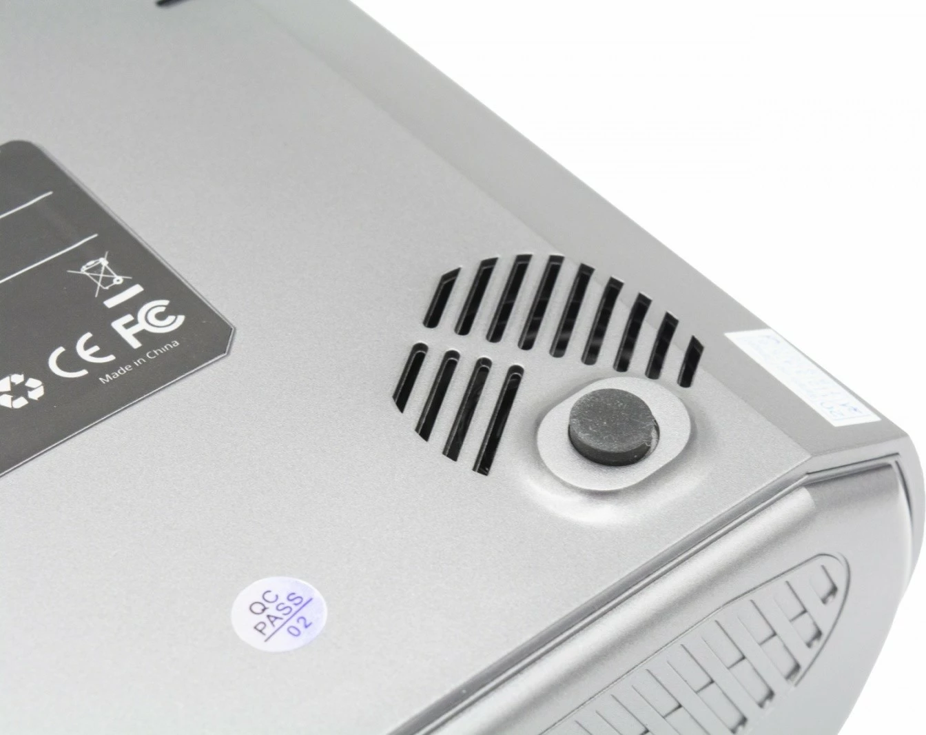 Projektor Technaxx TX-177 Full HD 1080p me altoparlant 3W, HDMI/USB/VGA/SD/aux, Gri