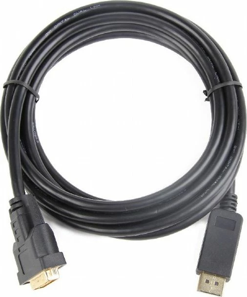 Kabllo DisplayPort në DVI-D Gembird CCDPMDVIM6 1.8m, e zezë