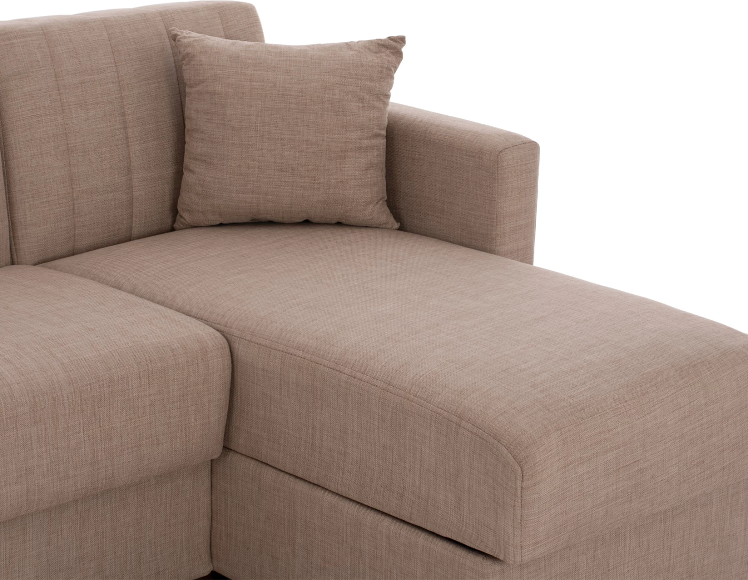 Divan qoshe, shtrat, i kthyeshëm, FH3244.04, 200x133x77 cm, bezhë