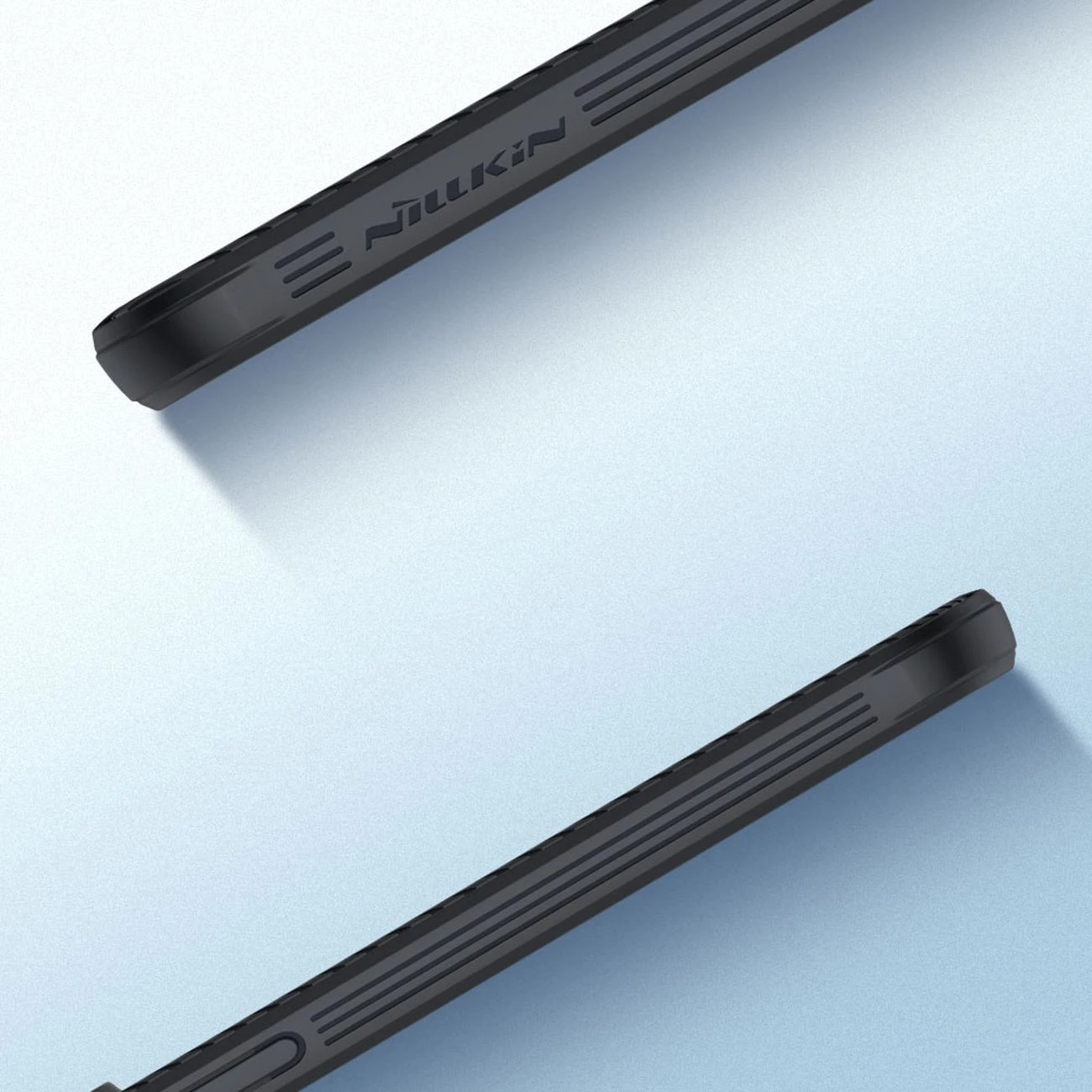 Mbështjellës Nillkin CamShield Pro për iPhone 14 Pro, me kapak kamere, Kaltër