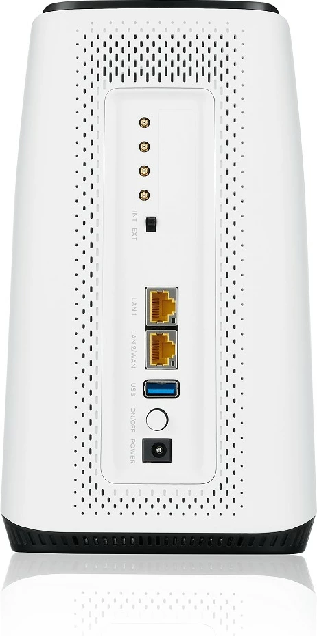 Router Zyxel FWA510, Wi-Fi 6, Tri-band, 5G, i zi dhe i bardhë