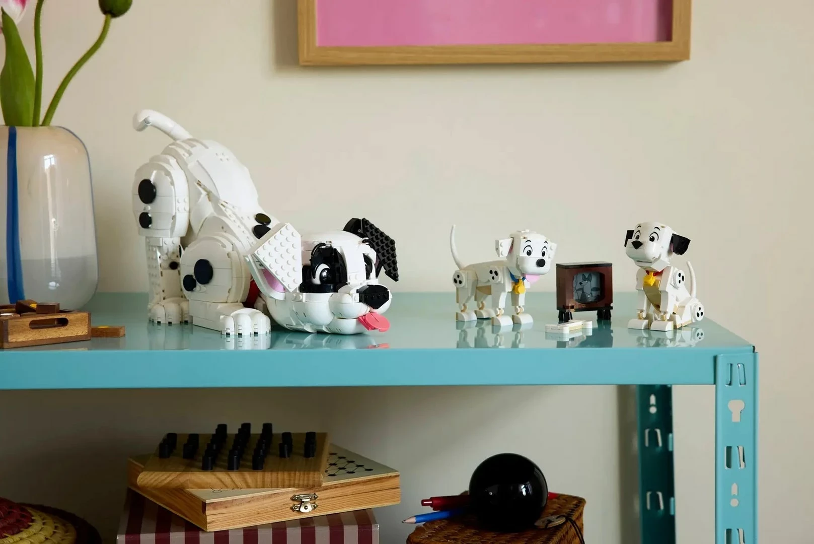 Set LEGO Disney 43271 Lucky & Penny, 101 Dalmatëtët, 268 pjesë