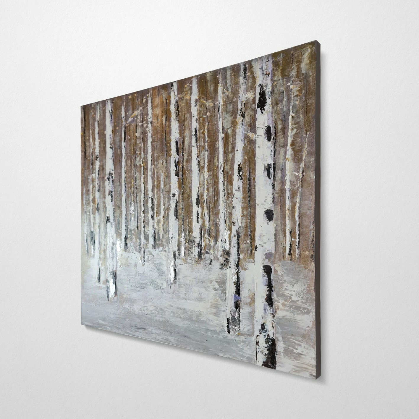 Pikturë dekorative me vaj, shumëngjyrëshe, Wallity, OPG123741, 120x120cm