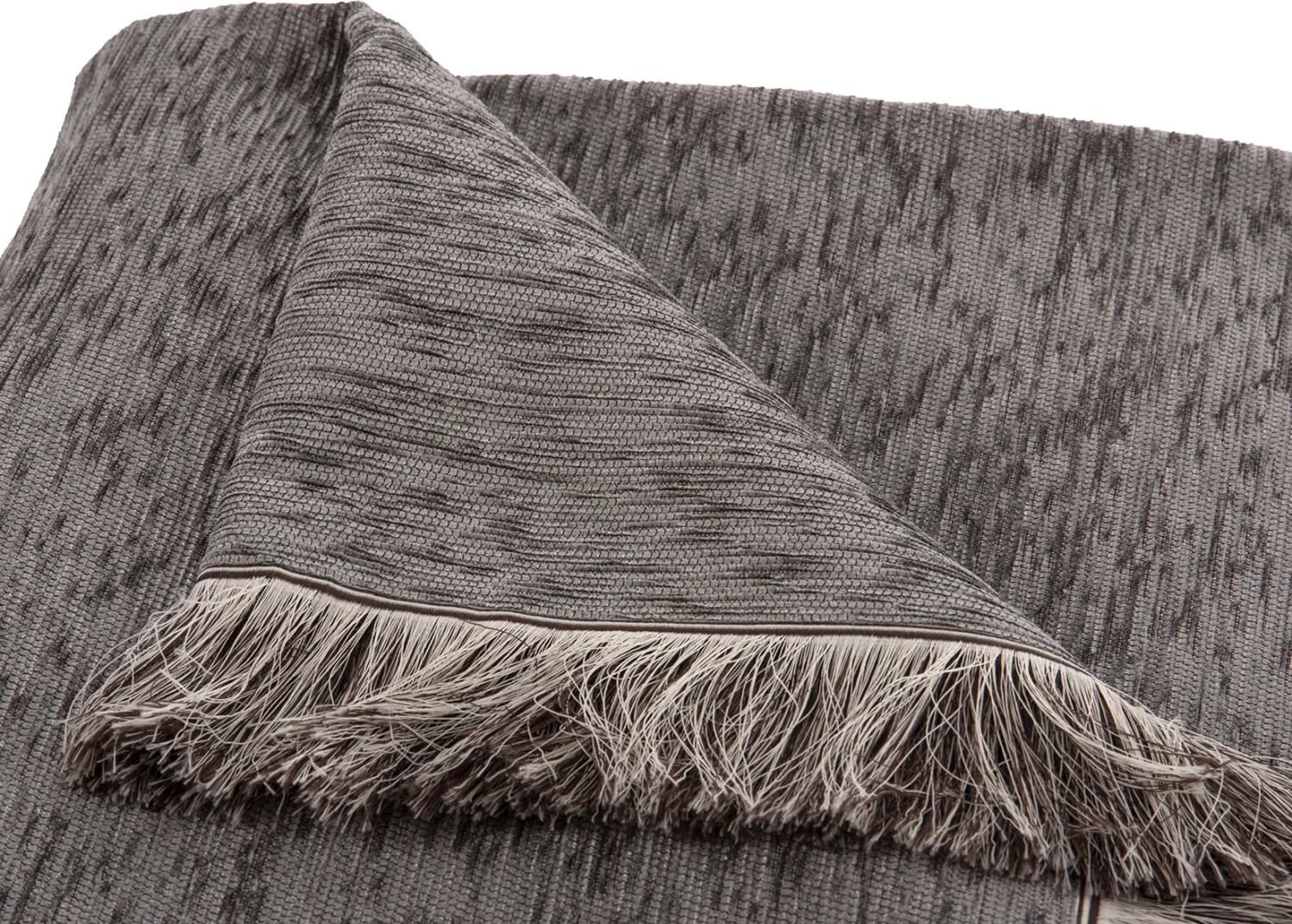 Mbulesë divani me franja DREAMTOPIA FH12164.08 ngjyrë gri 178x178cm