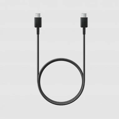 Kabllo karikuese Samsung type C/C, 1m, e zezë