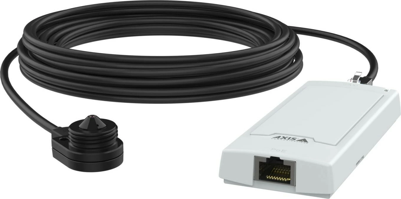 Kamerë sigurie IP Axis P1265 Mk II, e brendshme, me kabllo, për tavan, e zezë, e bardhë, e fshehtë