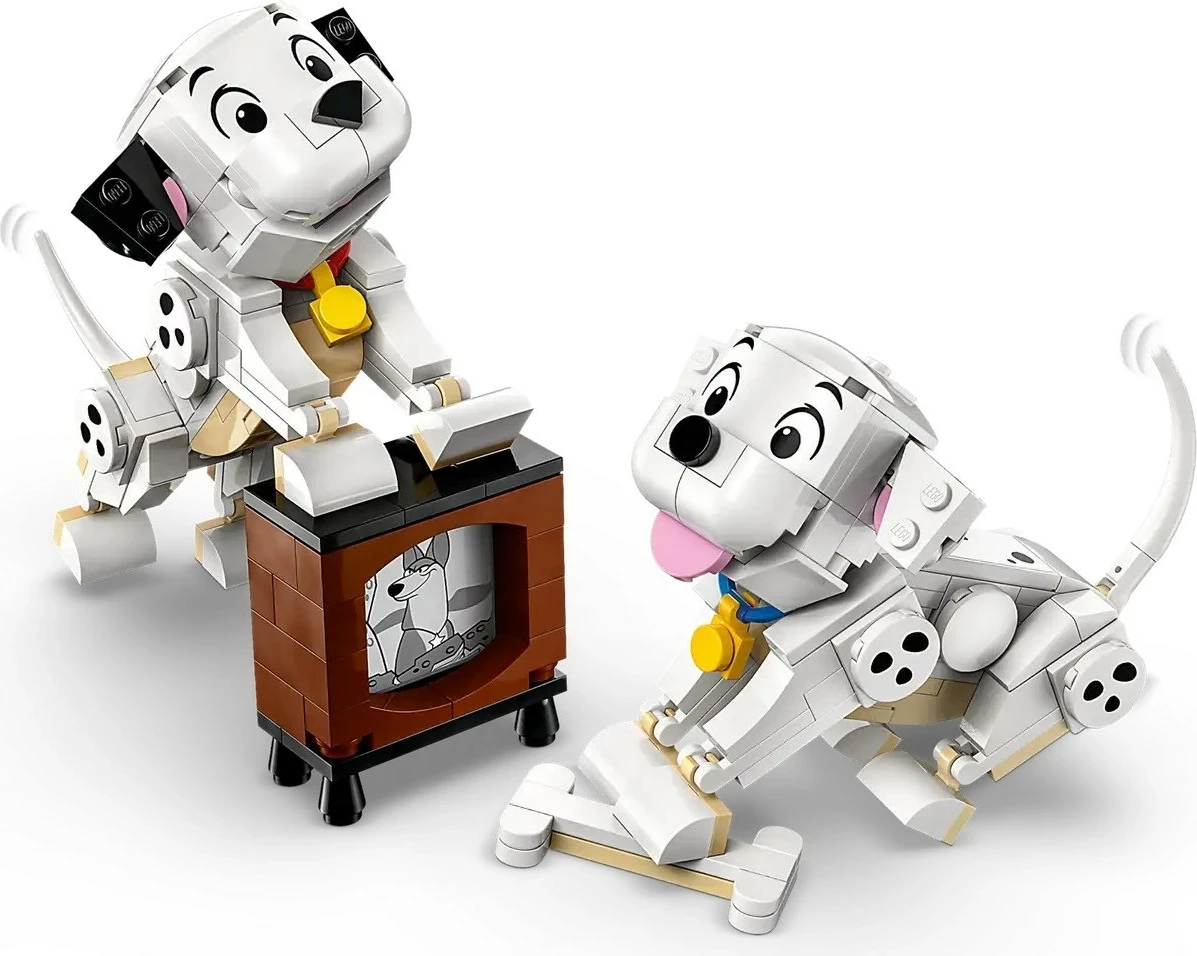 Set LEGO Disney 43271 Lucky & Penny, 101 Dalmatëtët, 268 pjesë