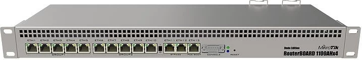 Kasë rrjeti MikroTik RB1100AHx4 Dude Edition, 4 bërthama, SSD, Argjend