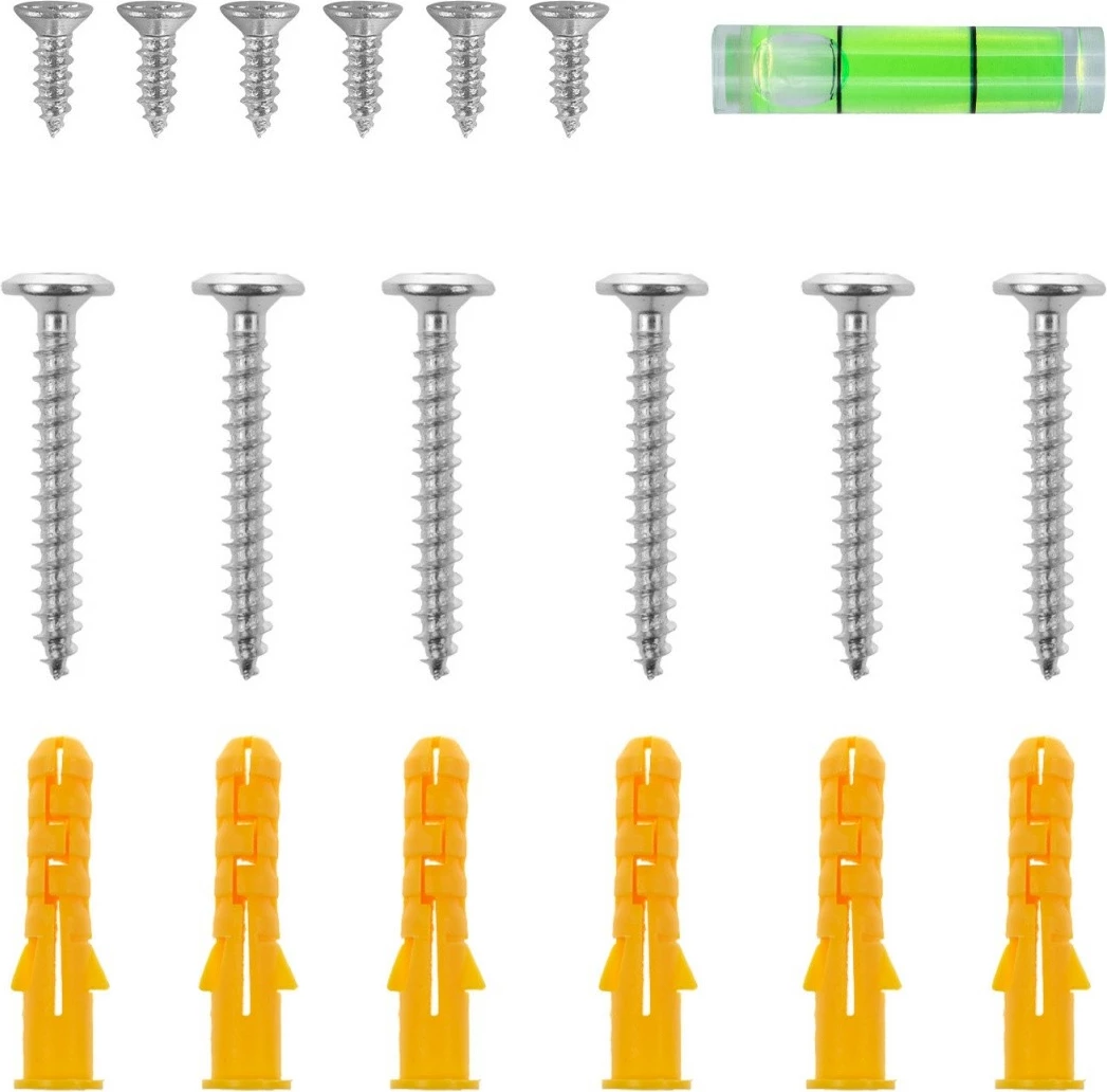 Raft i palosshëm muror, Maclean MC-128 B, 100x40 cm, ngarkesë 50 kg, i zi