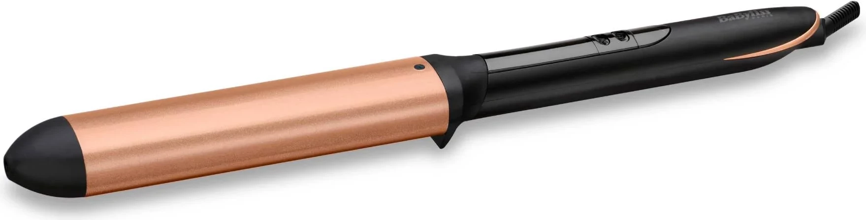 Figaro për flokë BaByliss C456E 28mm, nano quartz-ceramic, 160-210°C, ekran LED, auto-off 60min, me tapet dhe dorezë, Bronze Shimmer