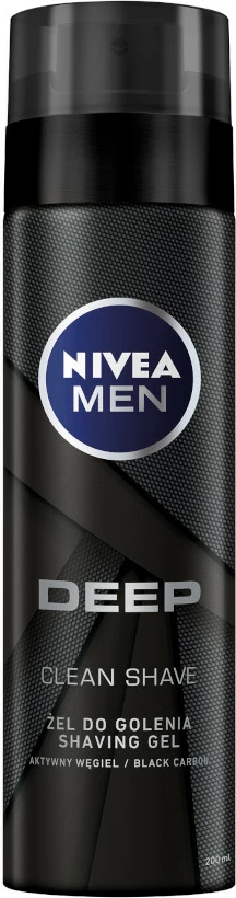 Xhel për rroje Nivea Men Deep për meshkuj 200ml