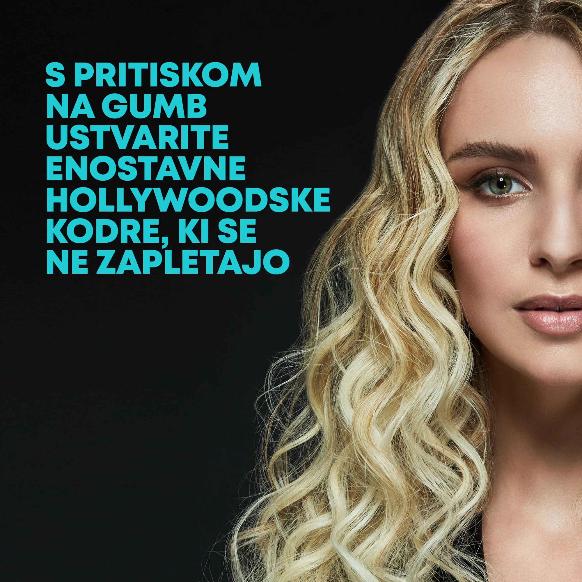 Makinë kaçurrela automatike Revamp Progloss Hollywood Curl CL-2000, 25mm, 150-210°C, me rrotullim majtas/djathtas, e zezë, me mbështetëse silikoni