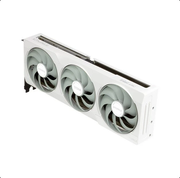 Kartelë grafike SPARKLE Intel Arc B580 TITAN OC, 12 GB GDDR6, E bardhë