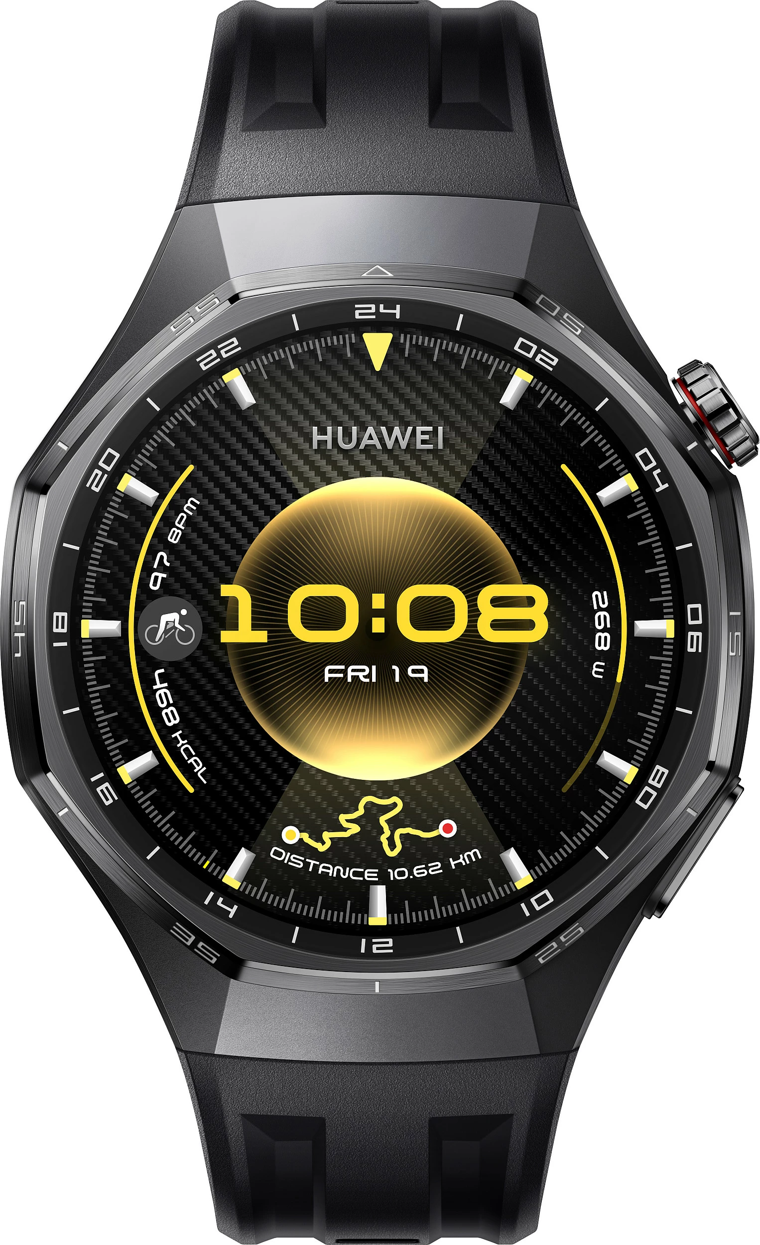 Smartwatch Huawei WATCH GT6 Pro 46mm Atum-B29F, rrip fluoroelastomer i zi