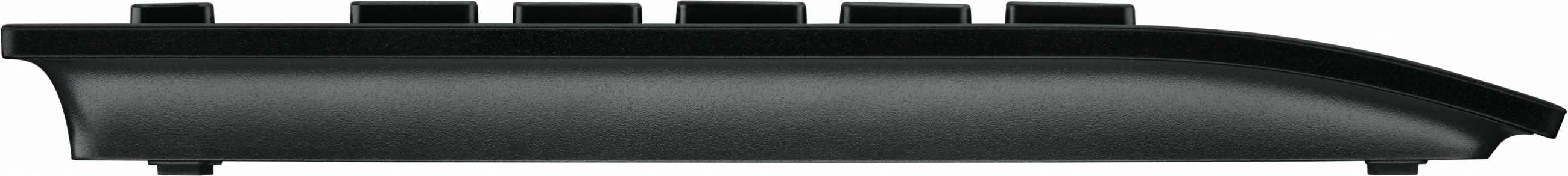 Tastierë Logitech K280e, full-size, me kabllo USB, AZERTY, e zezë