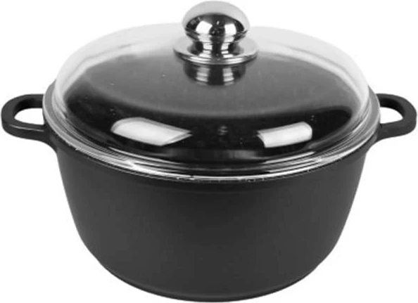 Tenxhere Maestro MR-4616C me kapak, 16 cm, 1 l, e zezë